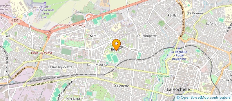 localisation de l'entreprise COMPAGNIE LA TERRE QUI PENCHE  LA ROCHELLE