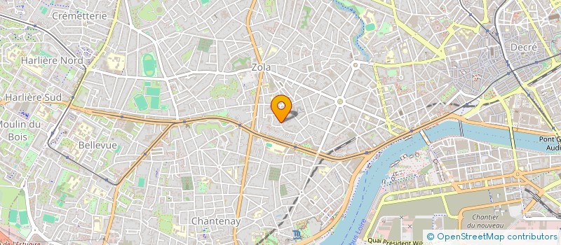 localisation de l'entreprise COMPAGNIE LA TRAMONTANA  NANTES