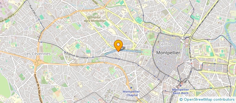 localisation de l'entreprise COMPAGNIE LA VASTE ENTREPRISE à MONTPELLIER