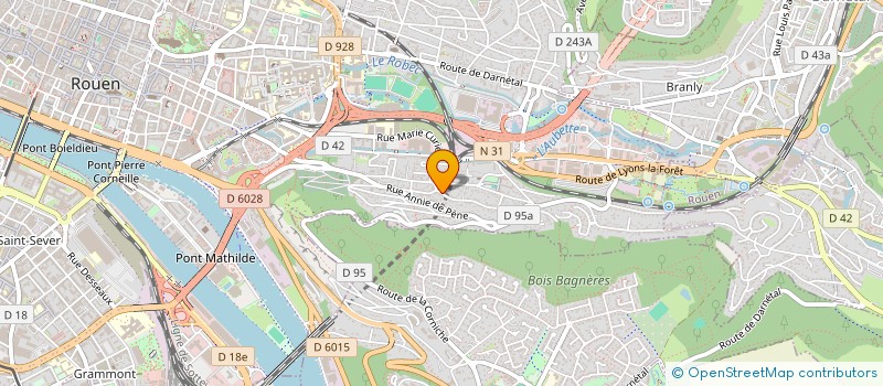 localisation de l'entreprise COMPAGNIE LA VOLADA à ROUEN