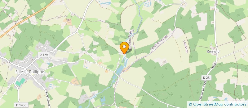 localisation de l'entreprise COMPAGNIE LABEL PAGAILLE  SILLE-LE-PHILIPPE