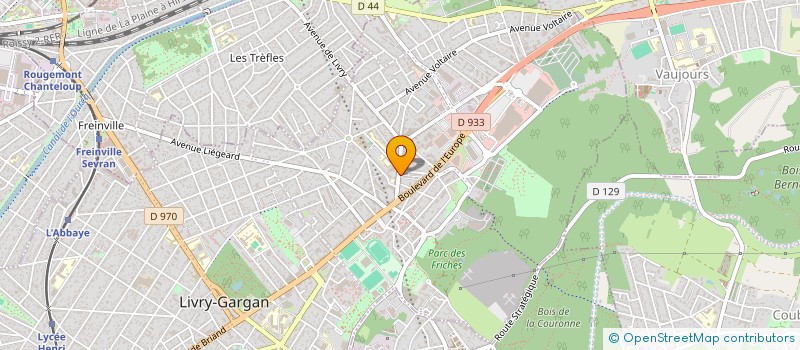 localisation de l'entreprise COMPAGNIE LABORY à LIVRY-GARGAN