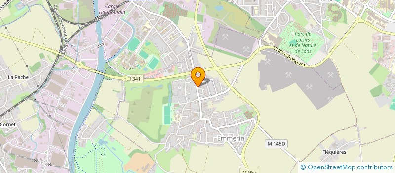 localisation de l'entreprise COMPAGNIE LAISSE TOI RIRE  EMMERIN