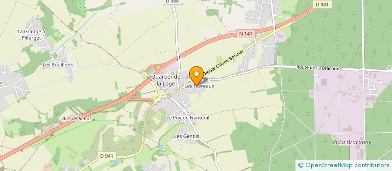 localisation de l'entreprise COMPAGNIE LAPS à MORNAC