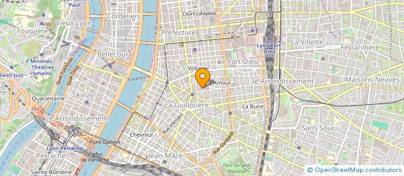 localisation de l'entreprise COMPAGNIE LARS HEUNIK  LYON