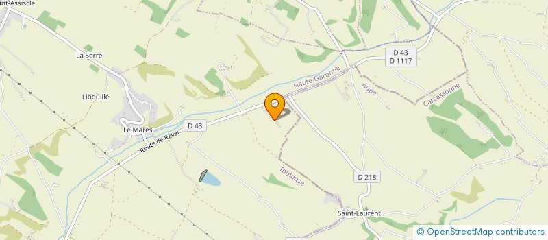 localisation de l'entreprise COMPAGNIE LAURAGAISE DES BOIS CLDB  LUX