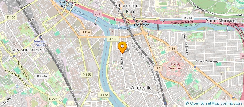 localisation de l'entreprise COMPAGNIE LAURENCE MAYOR à ALFORTVILLE