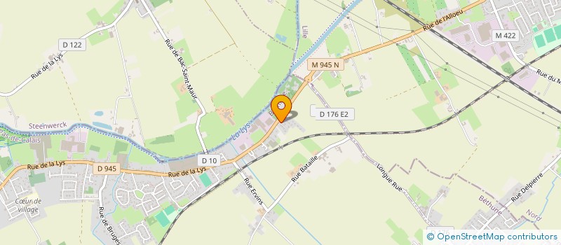 localisation de l'entreprise COMPAGNIE LE CHAT QUI REVE à SAILLY-SUR-LA-LYS