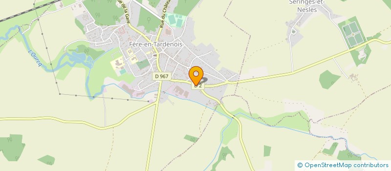 localisation de l'entreprise COMPAGNIE LE COMPOST à FERE-EN-TARDENOIS