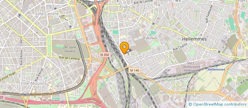 localisation de l'entreprise COMPAGNIE LE PARE-BATTAGE à LILLE