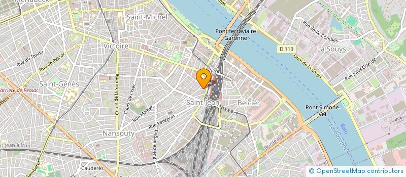 localisation de l'entreprise COMPAGNIE LE PETIT A PETIT  BORDEAUX