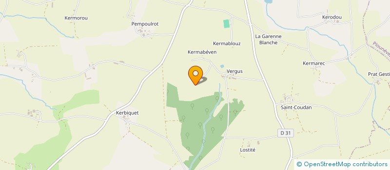 localisation de l'entreprise COMPAGNIE LE PETIT ZYGOMATIQUE à KERGRIST-MOELOU