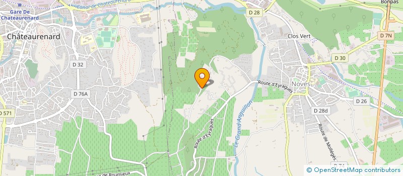 localisation de l'entreprise COMPAGNIE LE ROUGE ET LE NOIR  NOVES