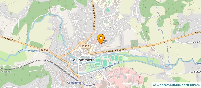 localisation de l'entreprise COMPAGNIE LE SOURIRE DU SINGE à COULOMMIERS