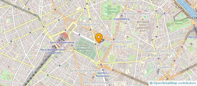 localisation de l'entreprise COMPAGNIE LEJEUNE  PARIS
