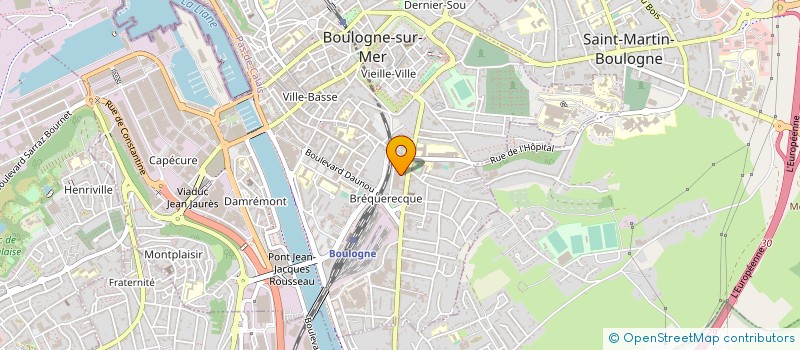 localisation de l'entreprise COMPAGNIE LENGAIGNE ET POSTEL à BOULOGNE-SUR-MER