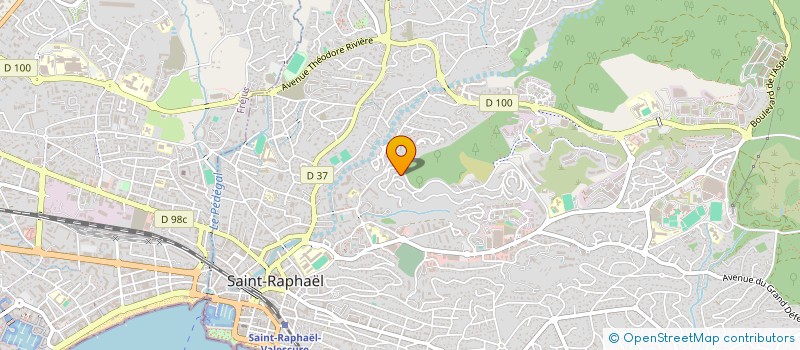 localisation de l'entreprise COMPAGNIE LERBALONG ART à SAINT-RAPHAEL