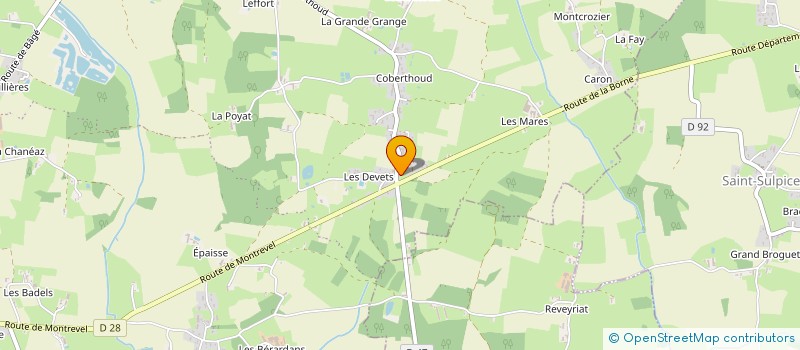 localisation de l'entreprise COMPAGNIE LES AUTONOMISTES à BAGE-DOMMARTIN