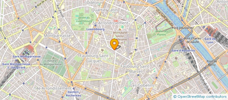 localisation de l'entreprise COMPAGNIE LES BALTHAZAR  PARIS