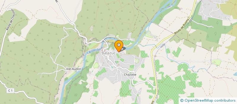 localisation de l'entreprise COMPAGNIE LES CHAPEAUX CLAQUES à BALAZUC