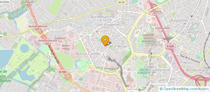 localisation de l'entreprise COMPAGNIE LES CYRANOIAQUES à TOULOUSE