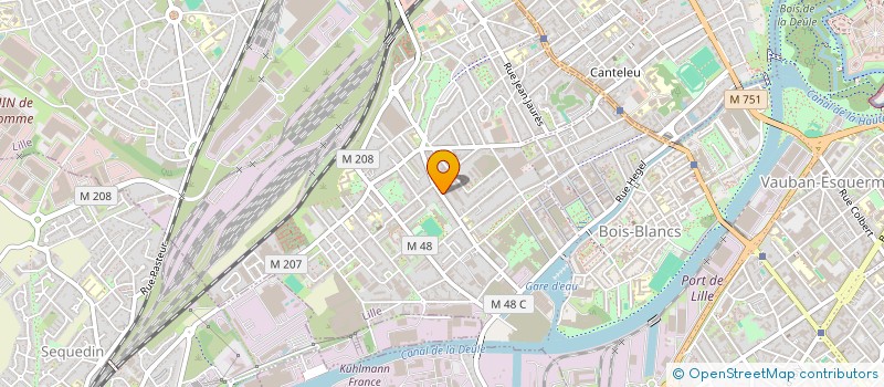 localisation de l'entreprise COMPAGNIE LES DOIGTS DANS LA CONFITURE  LILLE