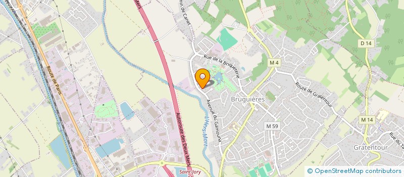 localisation de l'entreprise COMPAGNIE LES ERRANTS  BRUGUIERES