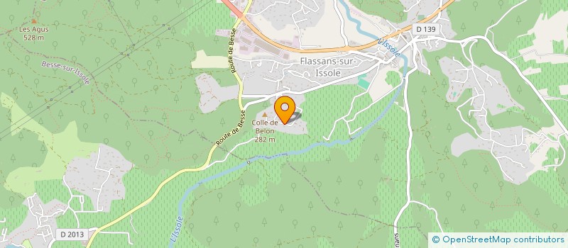 localisation de l'entreprise COMPAGNIE LES FILEURS D'ORTIES  FLASSANS-SUR-ISSOLE