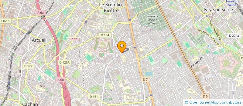 localisation de l'entreprise COMPAGNIE LES FLEURS DE BONNE VOLONTE à VILLEJUIF