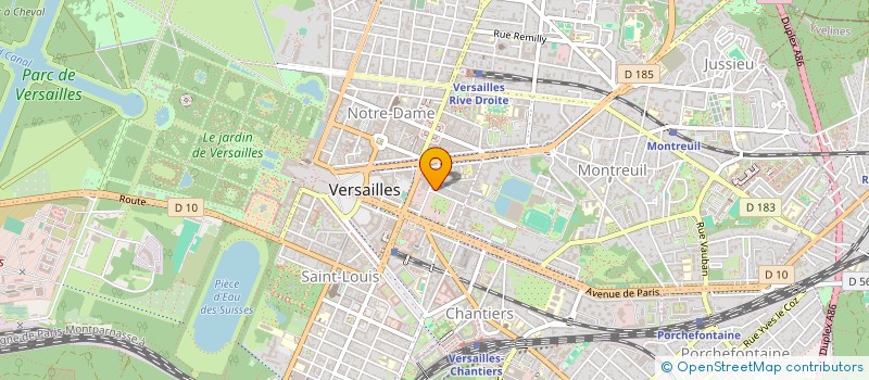 localisation de l'entreprise COMPAGNIE LES GENS DE LA VOIX à VERSAILLES