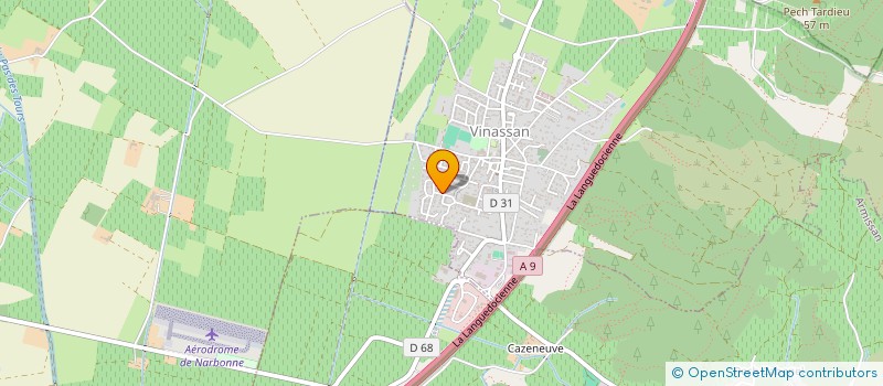 localisation de l'entreprise COMPAGNIE LES GIVRES  VINASSAN