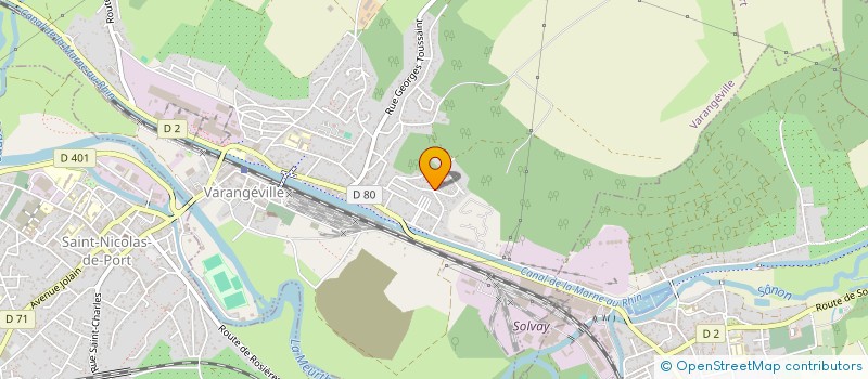 localisation de l'entreprise COMPAGNIE LES GOUGNAFIERS  VARANGEVILLE