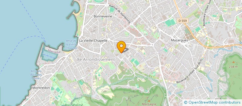 localisation de l'entreprise COMPAGNIE LES GRIMACANTS  MARSEILLE