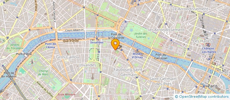 localisation de l'entreprise COMPAGNIE LES HUBLOTS  PARIS