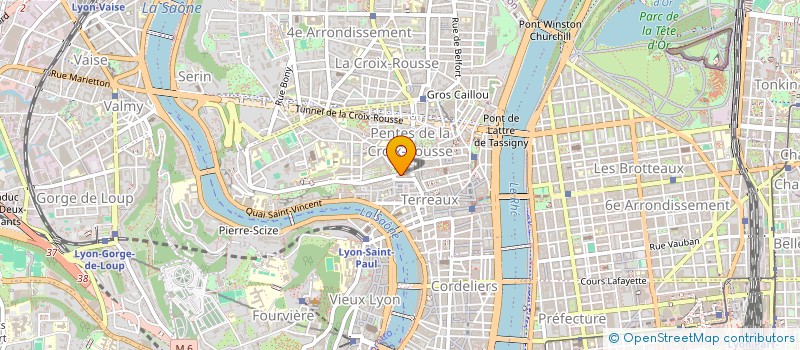 localisation de l'entreprise COMPAGNIE LES INDIENS à LYON