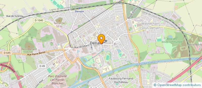 localisation de l'entreprise COMPAGNIE LES IRRECUPERABLES  DENAIN