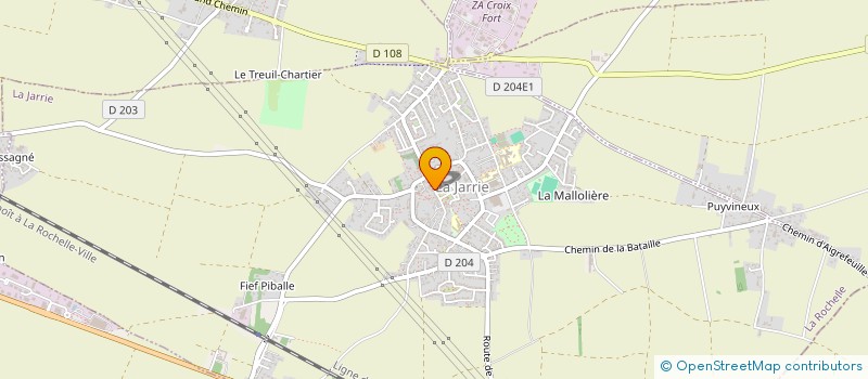 localisation de l'entreprise COMPAGNIE LES LAISSES POUR COMPTE  LA JARRIE