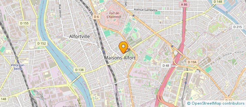 localisation de l'entreprise COMPAGNIE LES LOGES  MAISONS-ALFORT