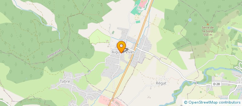 localisation de l'entreprise COMPAGNIE LES MAINS LIBRES à LIMBRASSAC