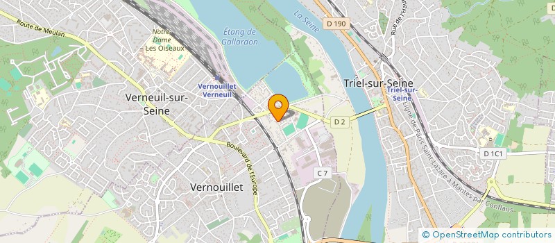 localisation de l'entreprise COMPAGNIE LES PAIENS à VERNOUILLET