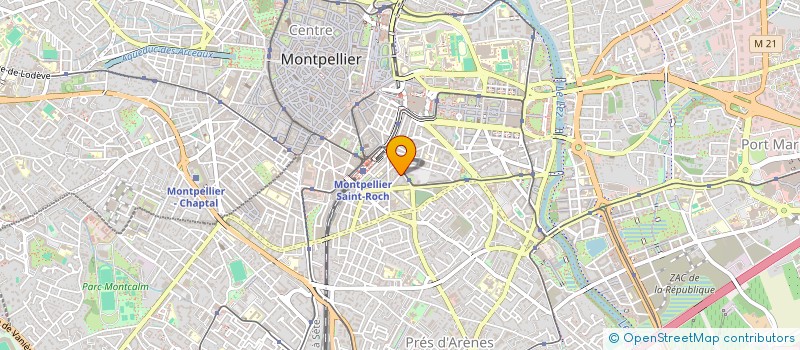 localisation de l'entreprise COMPAGNIE LES PANDAS ESOTERIQUES ET CRAPULEUX SETOIS à MONTPELLIER