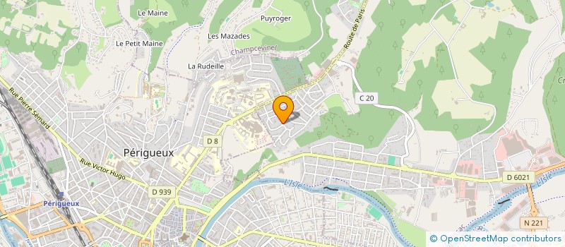 localisation de l'entreprise COMPAGNIE LES PAS DE TRAVERS  TRELISSAC