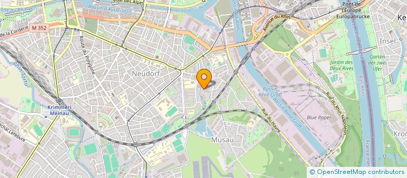 localisation de l'entreprise COMPAGNIE LES PASSAGERS à STRASBOURG