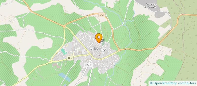 localisation de l'entreprise COMPAGNIE LES SANTIAGS DU FAR WEST  VILLEVEYRAC