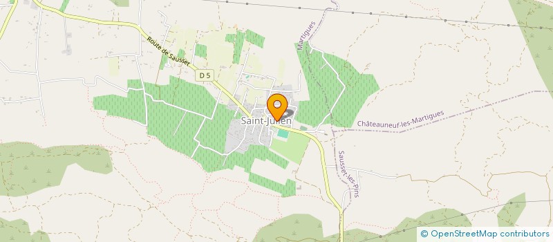 localisation de l'entreprise COMPAGNIE LES SCENOGRAPHES  MARTIGUES