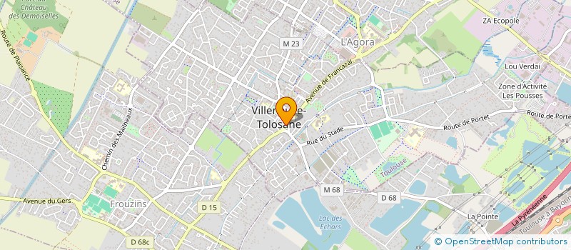 localisation de l'entreprise COMPAGNIE LES T-RIENS à VILLENEUVE-TOLOSANE