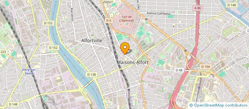 localisation de l'entreprise COMPAGNIE LES TAMBOUILLEURS  MAISONS-ALFORT