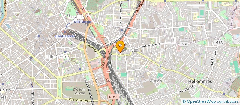 localisation de l'entreprise COMPAGNIE LES TAMBOURS BATTANTS à LILLE