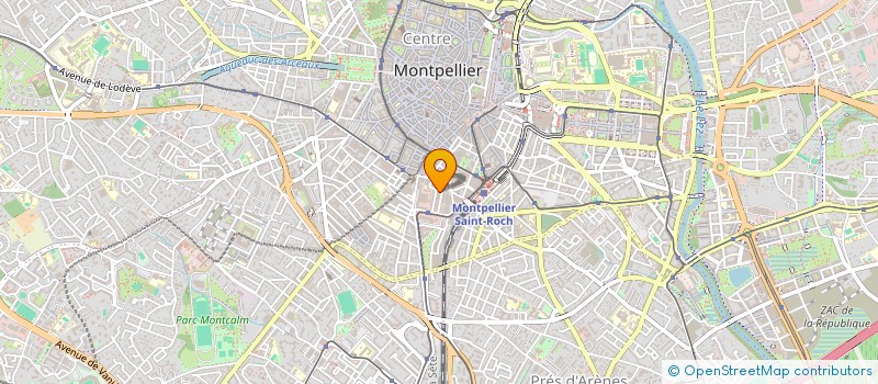 localisation de l'entreprise COMPAGNIE LES TETES DE BOIS à MONTPELLIER