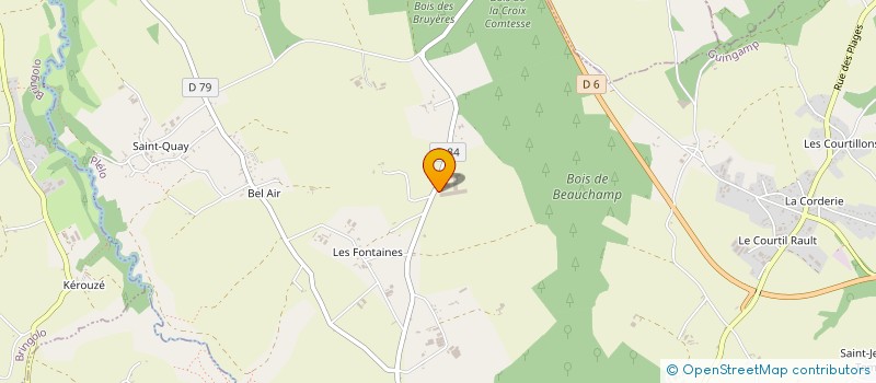 localisation de l'entreprise COMPAGNIE LES TISSEURS DE BRUME à PLELO